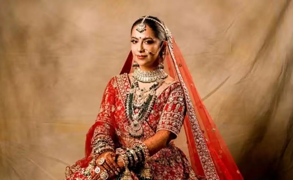 Avika Gor's bridal look is full of tradition, grandeur and timeless glamour.