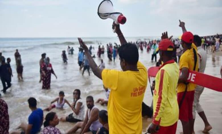 Cyclone Mahina weakened into a deep depression after hitting the Andhra coast.