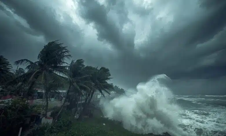 How did Cyclone Montha get its name and what does it mean?