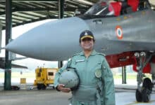 President Droupadi Murmu flew a sortie in a Rafale fighter jet at the Ambala Air Force base.