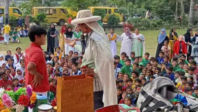 Grand Magic Show in Sambhal School