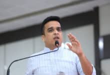 Gujarat Home Minister Harsh Sanghvi took oath as Deputy Chief Minister in a major cabinet reshuffle.