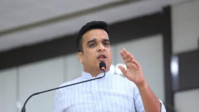 Gujarat Home Minister Harsh Sanghvi took oath as Deputy Chief Minister in a major cabinet reshuffle.