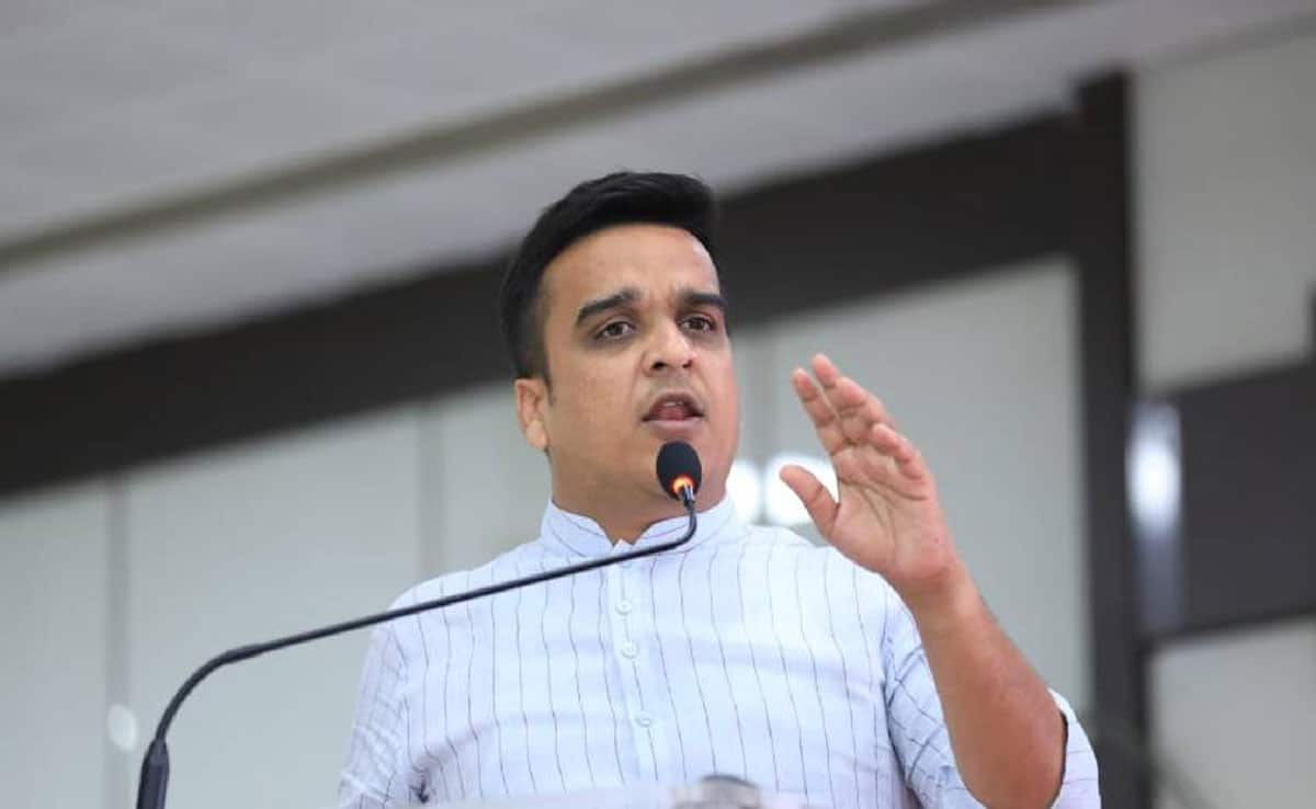 Gujarat Home Minister Harsh Sanghvi took oath as Deputy Chief Minister in a major cabinet reshuffle.