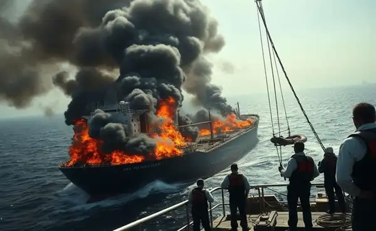 LPG tanker explodes off Yemen's Aden coast