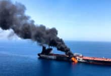 LPG tanker explodes off Yemen's Aden coast