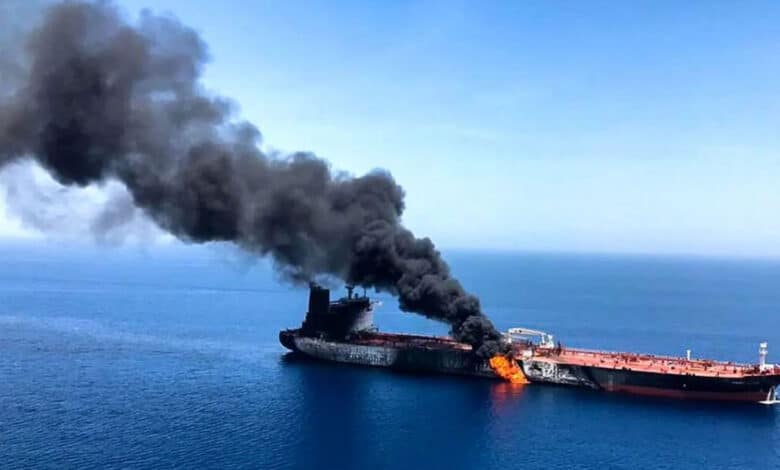 LPG tanker explodes off Yemen's Aden coast
