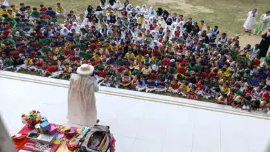 A grand magic show was organised at Mission International Academy, Sambhal, courtesy the Red Cross Society.