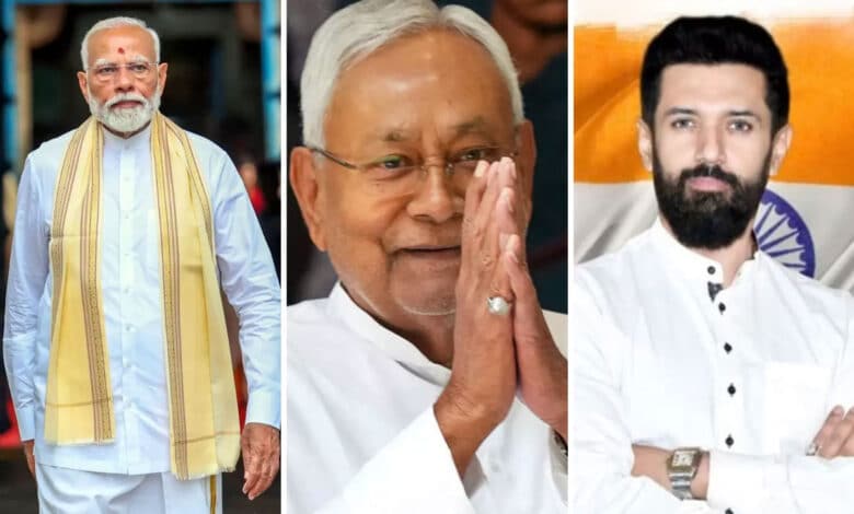 Bihar Elections 2025: Seat sharing finalised in NDA, BJP-JDU to get 101 seats each and LJP(R) to get 29 seats