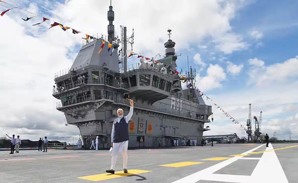 PM Modi celebrates Diwali on INS Vikrant, remembers India's victory in 'Operation Sindoor'