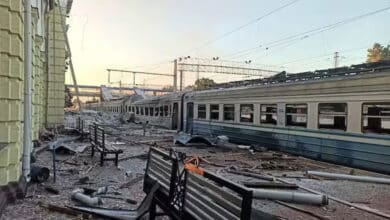 Russian airstrike hits passenger train in Ukraine's Sumy region, injuring 30
