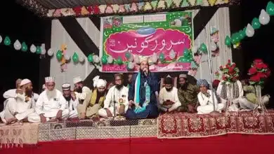 Sambhal: Poets and clerics spread light in the gathering: a colourful evening of religious gathering in Nasirpur