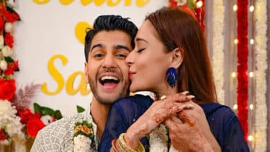 Sara Khan got married! She had a court marriage with Krish Pathak on October 6th.
