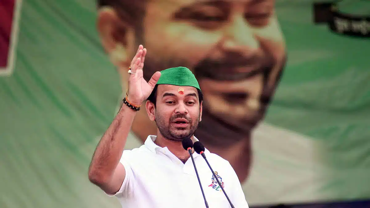 Tej Pratap Yadav booked for violating MCC rules