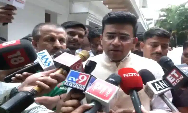 Tejasvi Surya and D.K. Shivakumar meet on Bengaluru traffic solution – ‘Metro is the only permanent solution’