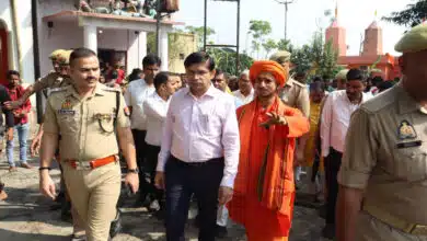 The District Magistrate and Superintendent of Police inspected the 24 Kosi Parikrama route in Sambhal.