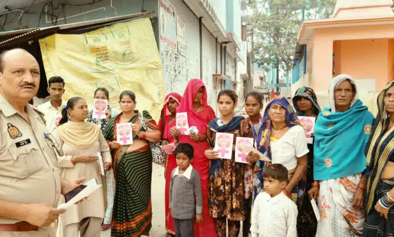 Sambhal Police's women empowerment campaign - Special Chaupals organized in police stations under Mission Shakti