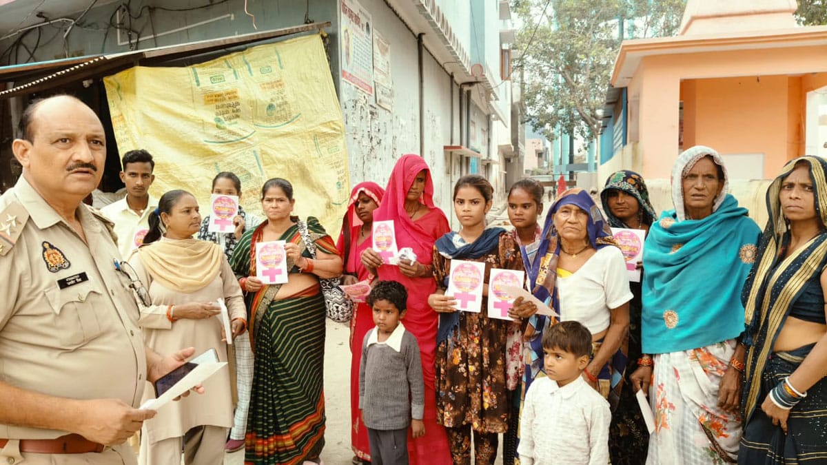 Sambhal Police's women empowerment campaign - Special Chaupals organized in police stations under Mission Shakti
