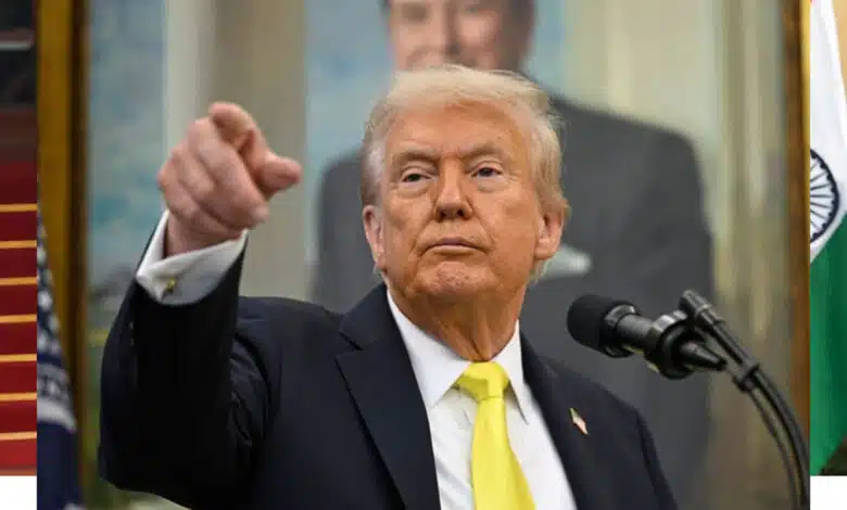 Trump warns India: "You'll pay a price for buying Russian oil."