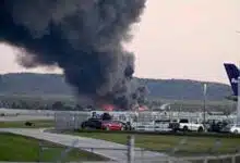 US: Cargo plane crashes shortly after takeoff in Kentucky, killing seven, injuring 11