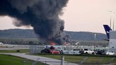 US: Cargo plane crashes shortly after takeoff in Kentucky, killing seven, injuring 11