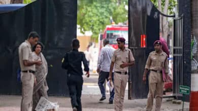 Delhi courts and schools evacuated after bomb threats