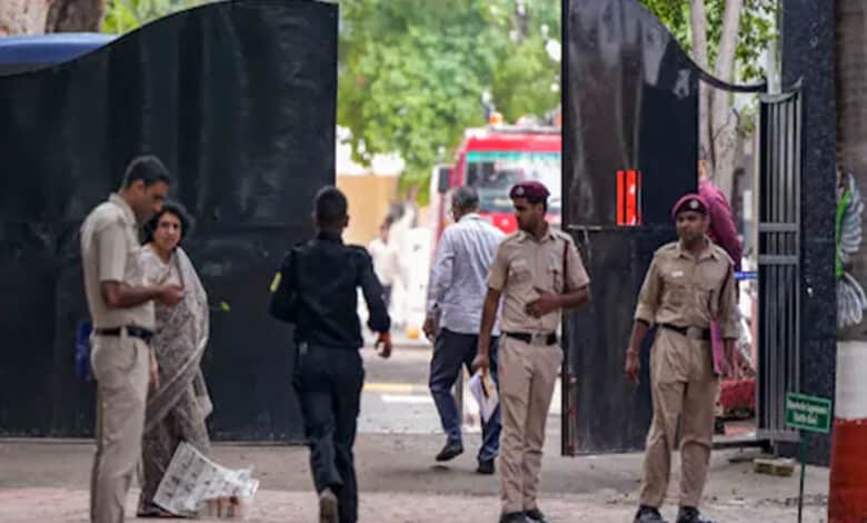 Delhi courts and schools evacuated after bomb threats