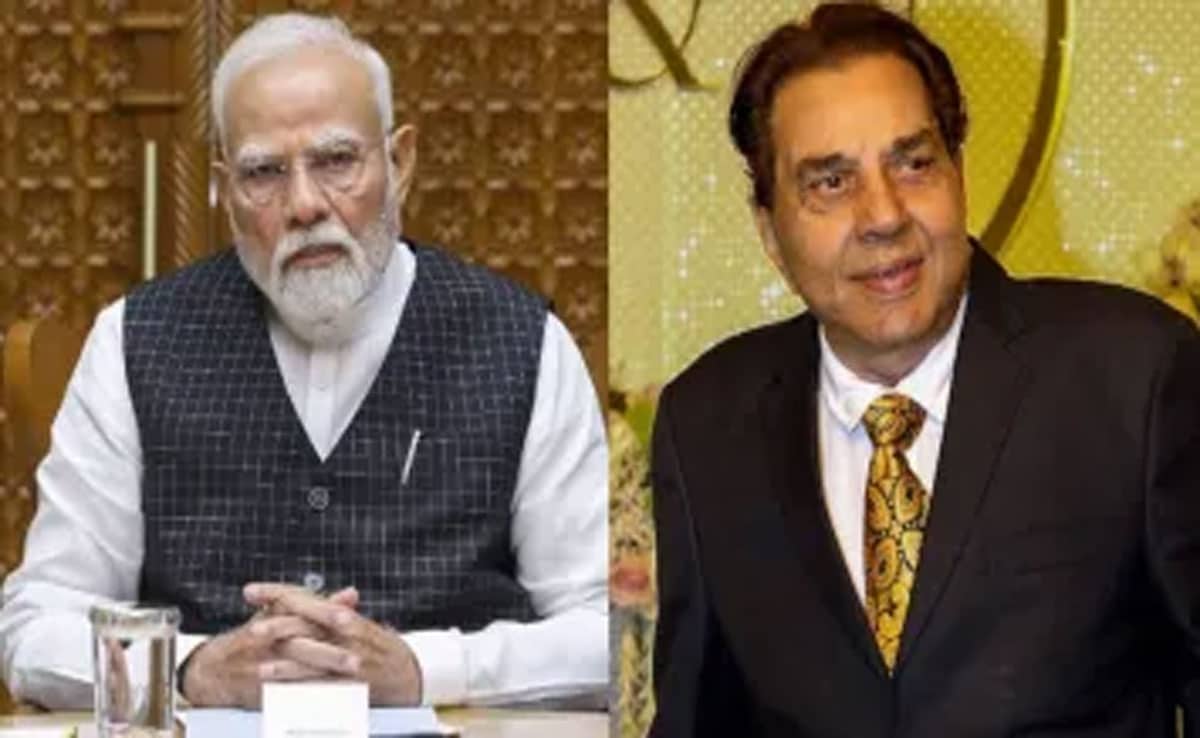 PM Modi paid tribute to famous actor Dharmendra, saying- "End of an era in Indian cinema"