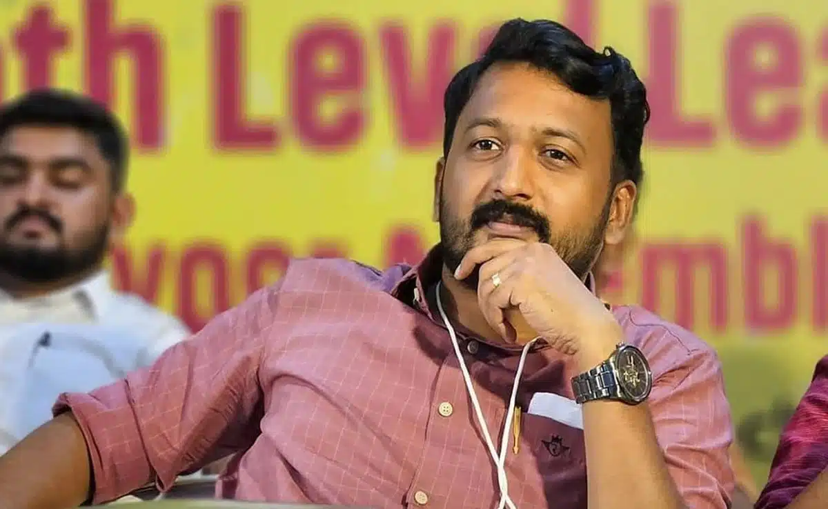 Kerala MLA Rahul Mamkoottathil booked for sexual harassment; police launch manhunt