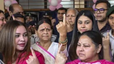 Bihar Assembly Polls: Lalu Yadav casts his vote in the first phase with his family, says 'change will happen'