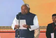 Nitish Kumar took oath as the Chief Minister of Bihar for a record 10th time in Patna.