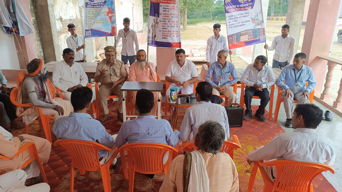 NCL Awareness Campaign 2.0 in Sambhal: Citizens informed about new criminal laws