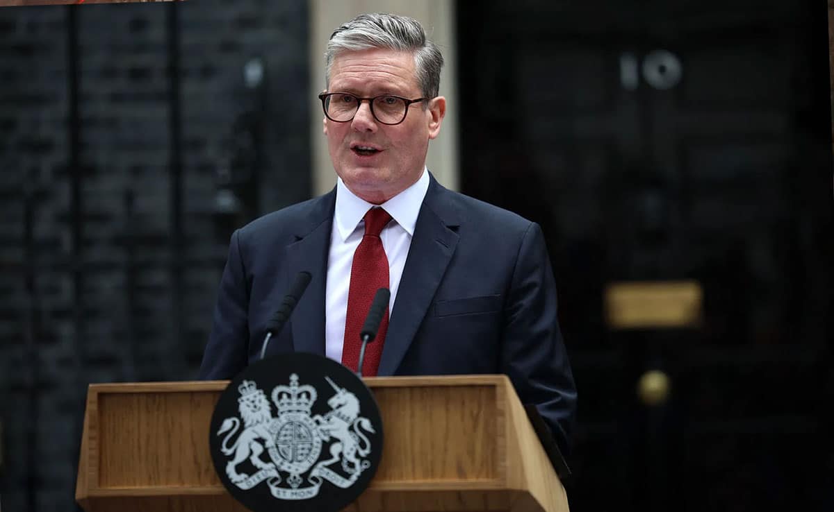 Several people were stabbed on a London-bound train in the UK; two suspects arrested.