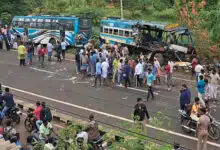 Six killed, over 30 injured after two private buses collide head-on in Tamil Nadu's Tenkasi