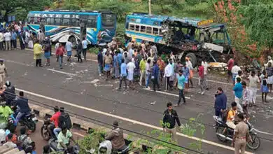 Six killed, over 30 injured after two private buses collide head-on in Tamil Nadu's Tenkasi