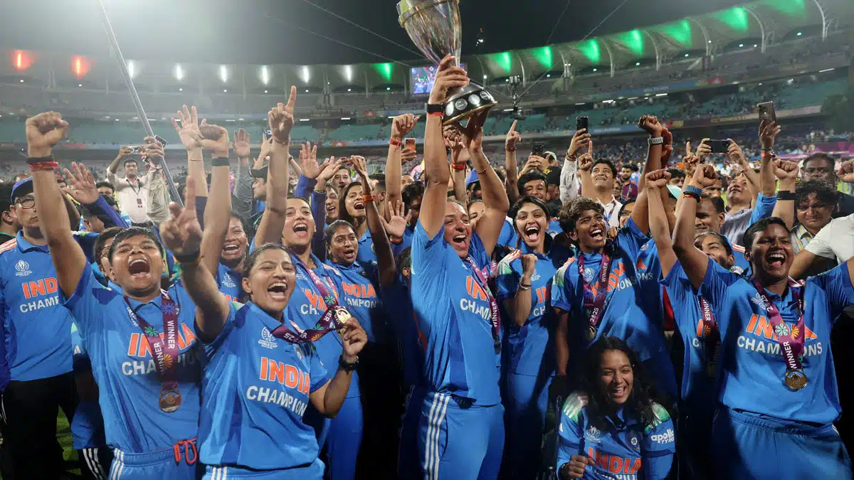 India creates history: Women's team wins first ODI World Cup title