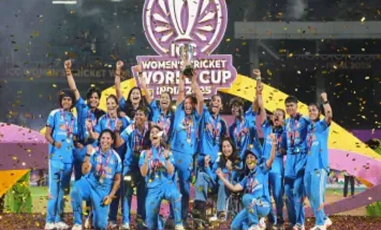 India creates history: Women's team wins first ODI World Cup title