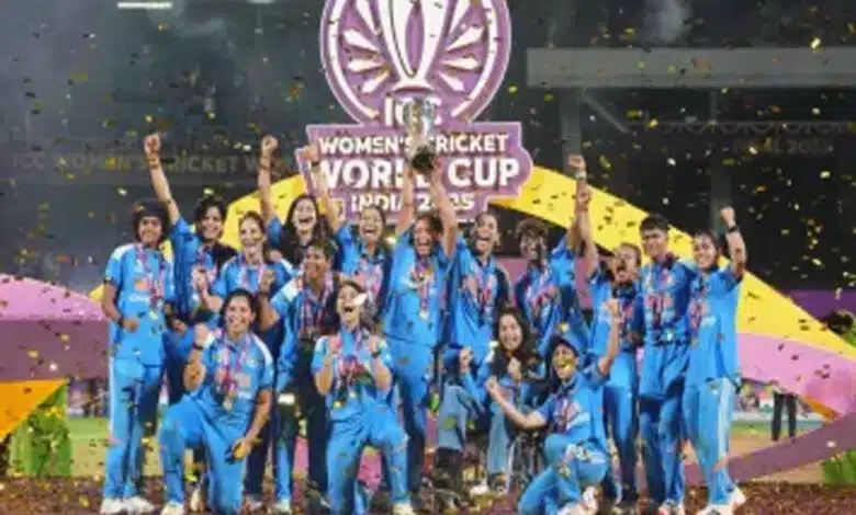 India creates history: Women's team wins first ODI World Cup title