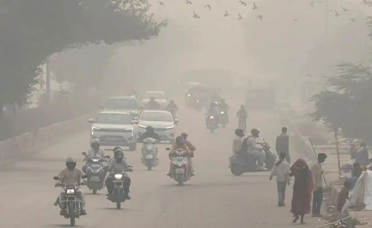 NASA says that changes in the timing of crop residue burning are affecting air quality in northern India.