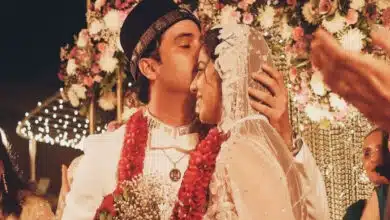 Bollywood actor Meherzan Mazda married his longtime girlfriend Naomi Felfeli as per Parsi rituals.