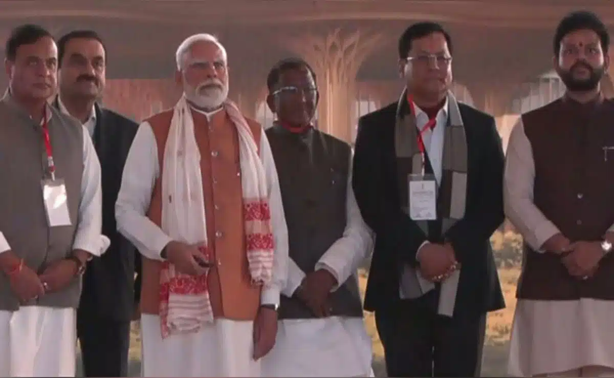PM Modi inaugurated the new terminal at Guwahati Airport.