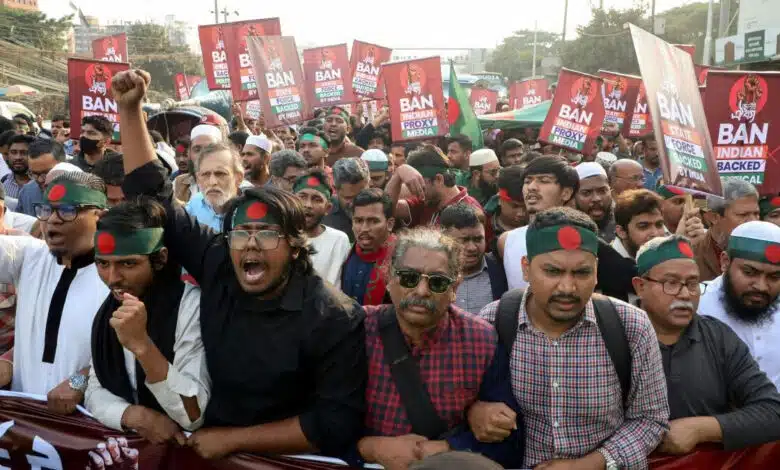 Bangladesh: Protests were held outside the Indian embassy in Chittagong; anti-India slogans were chanted.