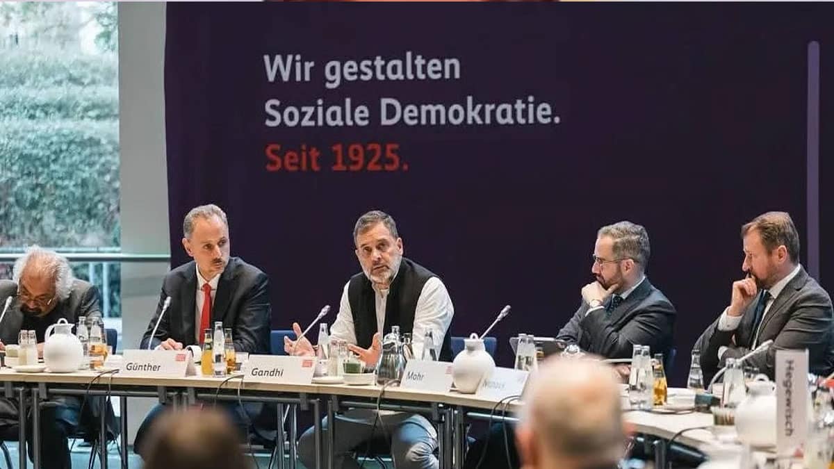 Rahul Gandhi launches fresh attack on Centre from Germany