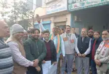 Congress holds a show of strength from Sambhal to Delhi; 500 workers participated in the mega rally.