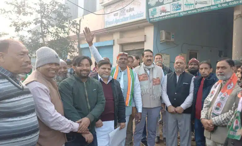 Congress holds a show of strength from Sambhal to Delhi; 500 workers participated in the mega rally.