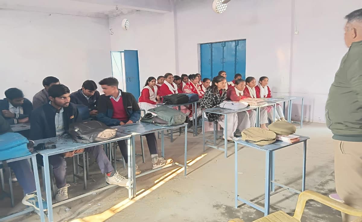 Sambhal Police initiative: Special Chaupal organised to make girls aware