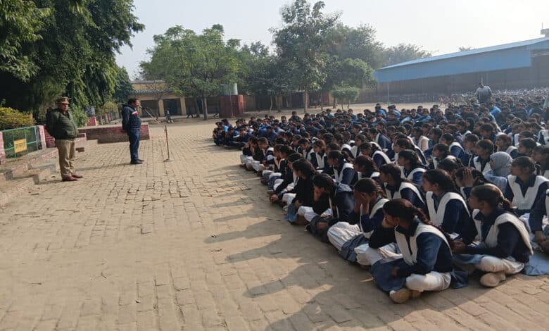 Sambhal Police initiative: Special Chaupal organised to make girls aware