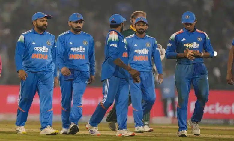 Team India fined for slow over-rate in Raipur ODI against South Africa