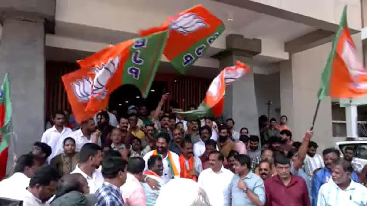 Thiruvananthapuram Municipal Corporation election results: BJP creates history, wins 50 wards.