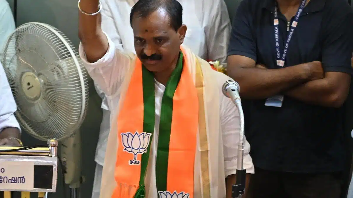 The BJP secured a historic victory, winning the Thiruvananthapuram mayoral post, with V.V. Rajesh receiving 51 votes.